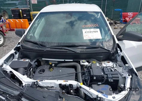 2023 Chevrolet Equinox Fwd Ls из США, поврежденный, VIN 3GNAXHEG4PL209296